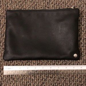 Calf Leather BMW Black Pouch